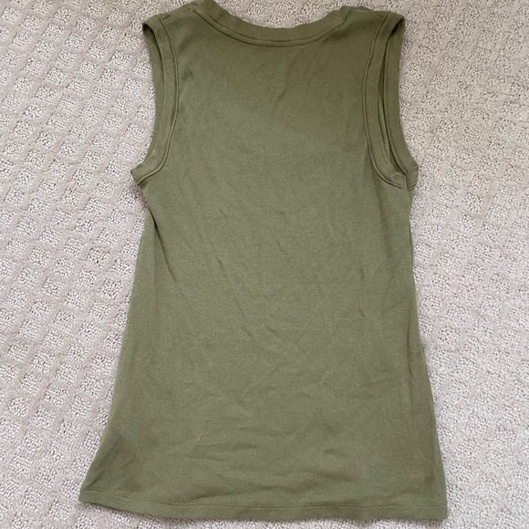 M Green Tank Top - Picture 2 of 2
